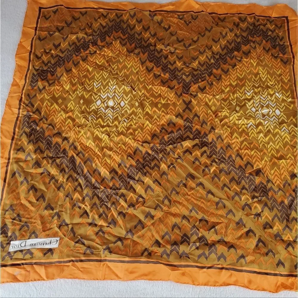 Christian Dior Silk Handkerchief